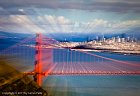 Golden Gate Bridge - San Francisco - 0604  San Francisco from the Marin headlands - Aspect Ratio 1:1.46